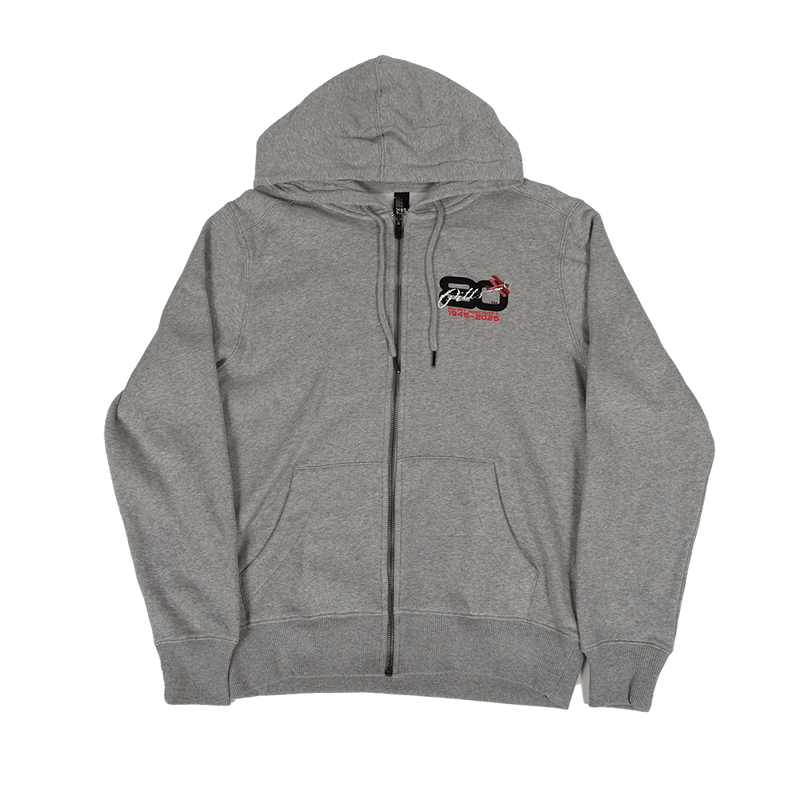 Pitts 80th Anniversary Full Zip Hoodie/Sweatshirt w/ Logo