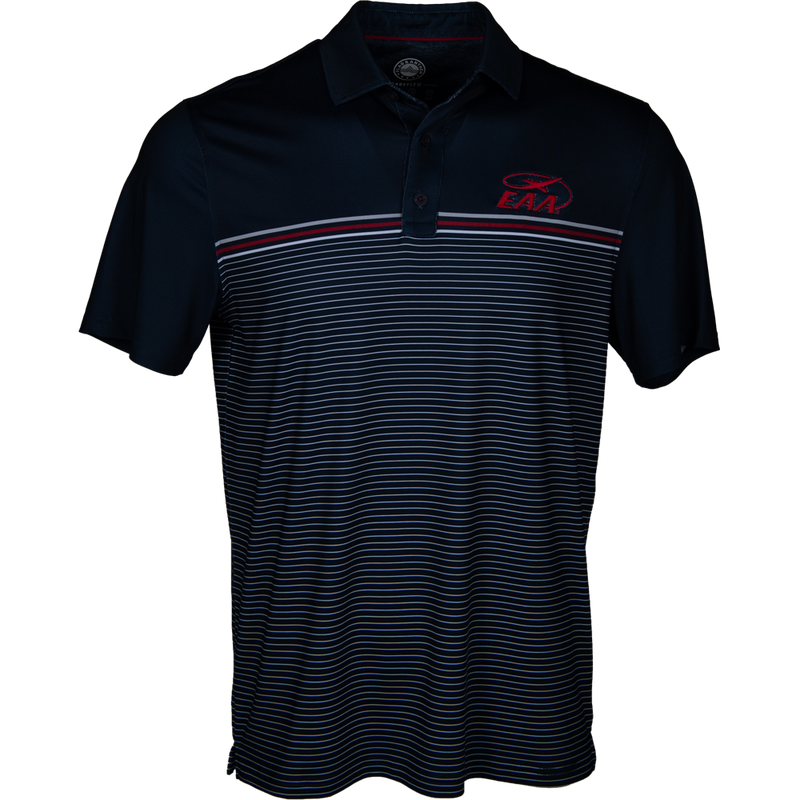 EAA Block Stripe Flag & Anthem Polo