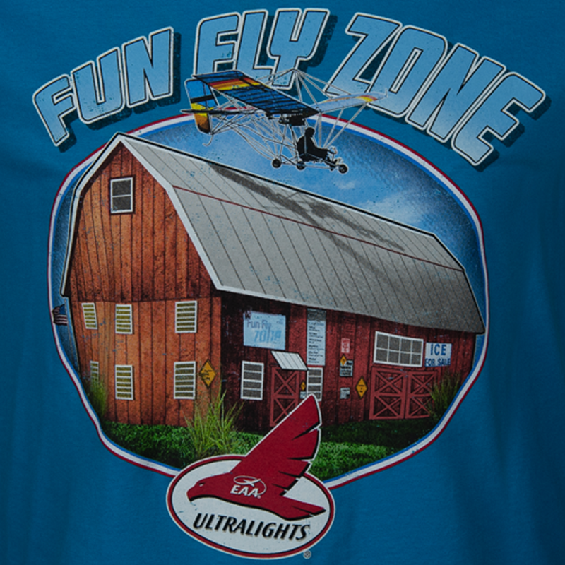 EAA AirVenture Oshkosh 2025 Ultralight Barn T-shirt