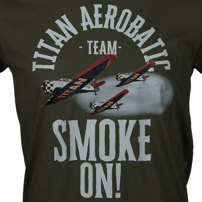 EAA Titan Aerobatic Smoke On T-Shirt