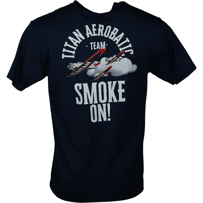EAA Titan Navy Smoke On T-Shirt