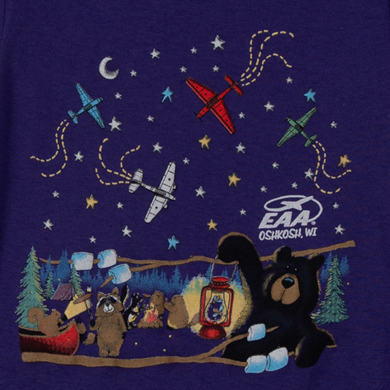 EAA Camping Baby T-Shirt