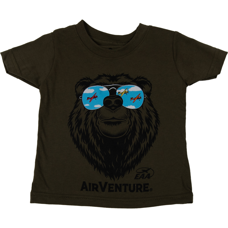 AirVenture Bear Reflection Toddler T-Shirt