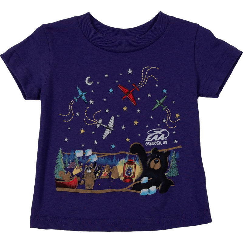 EAA Camping Baby T-Shirt