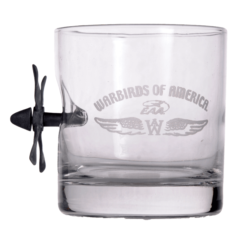 Rocks Glass Wing Logo 4 Blade Prop - WB