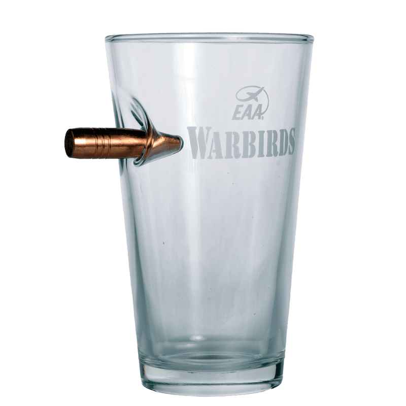 Pint Glass Stencil Logo .50 Bullet - WB