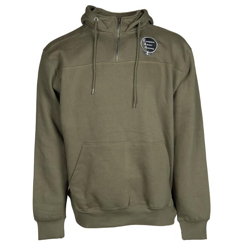 EAA Hooded Quarter Zip Heritage Sweatshirt