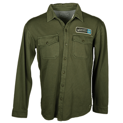 Shirt Button up Warbirds Embroidered Patch-WB