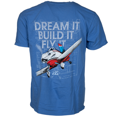 EAA Homebuilders: Dream It, Build It, Fly It Pocket T-Shirt