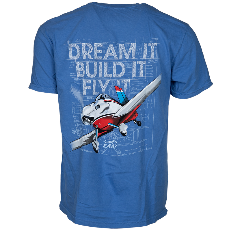 EAA Homebuilders: Dream It, Build It, Fly It Pocket T-Shirt