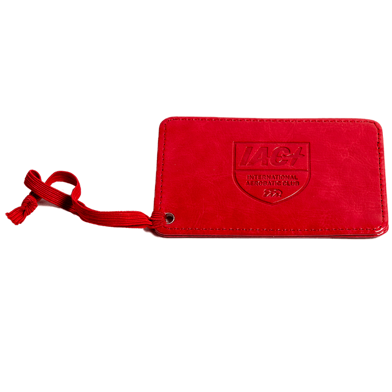 IAC Embossed Luggage Tag