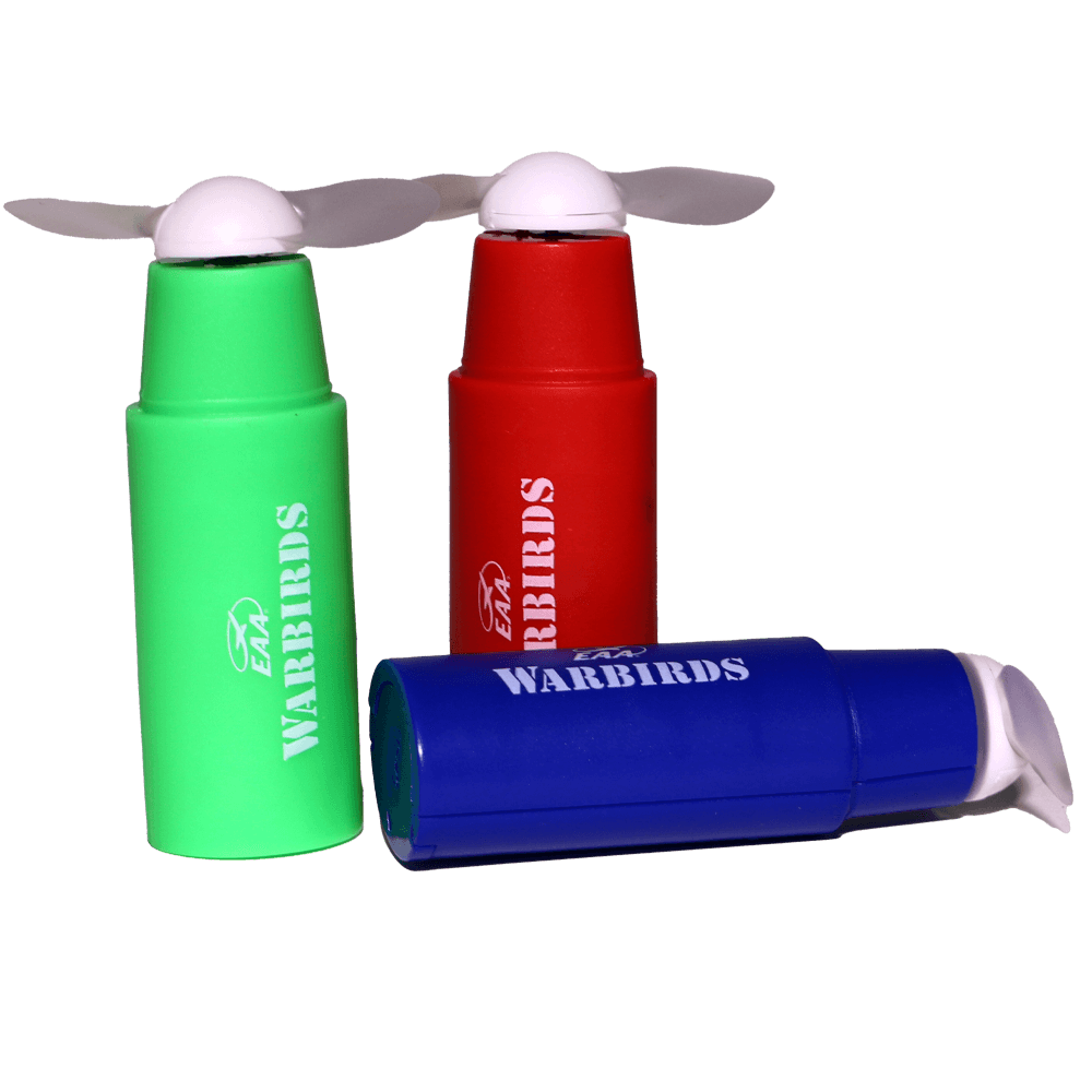 Mini Fan Merch Fan Mini Fan with Removable cap-WB – Shop EAA Merchandise