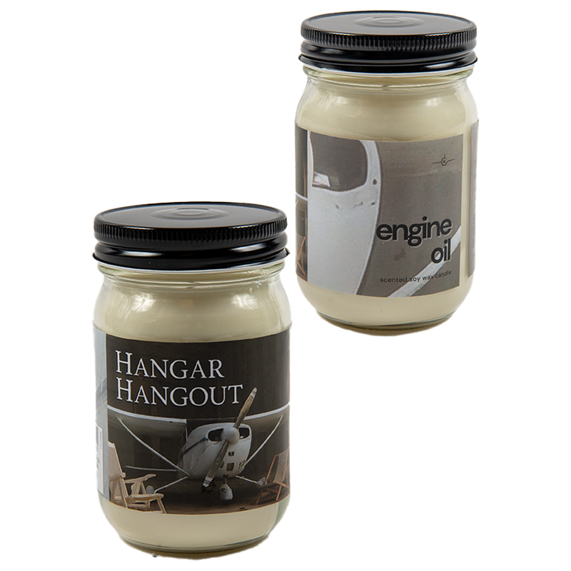 CANDLE 12oz Hangar Hangout
