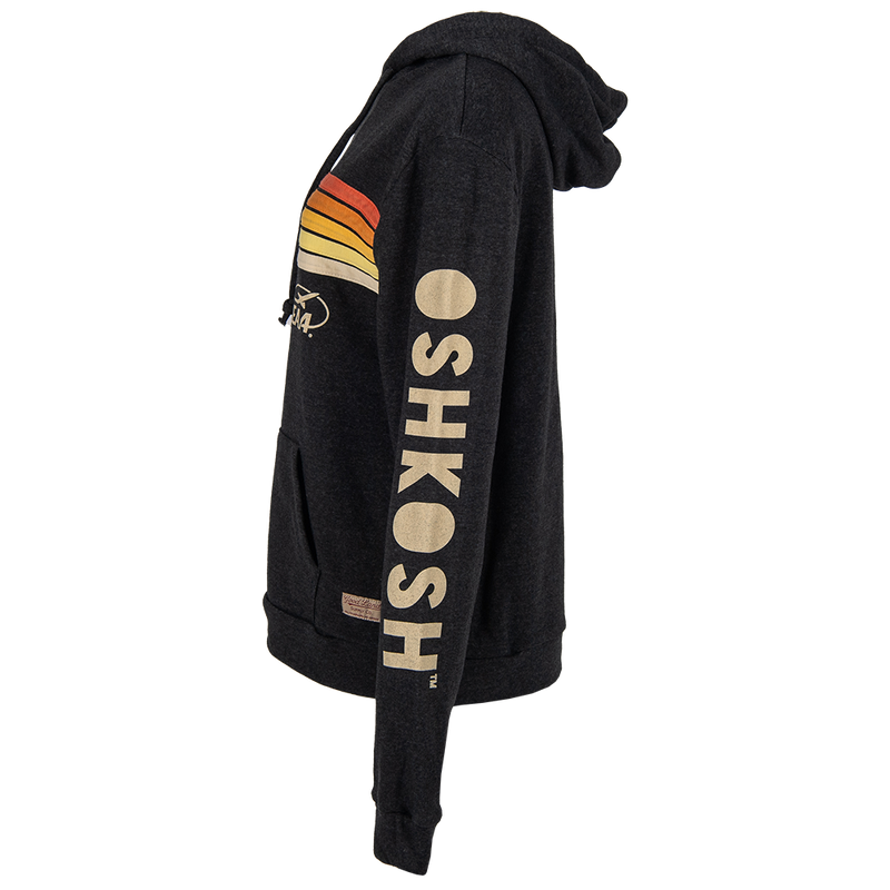 EAA Oshkosh Sunset Stripes Hoodie, Charcoal