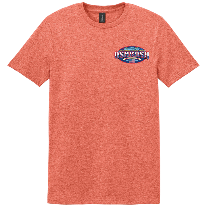 EAA AirVenture 2026 Event Tee, Orange – Shop EAA Merchandise