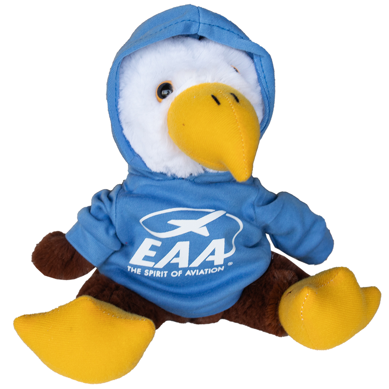 EAA Eagle Plush – 12" with Hooded Sweatshirt