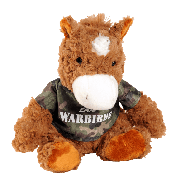 Stuffed Horse Camo Tee Cuddle Buddy WB