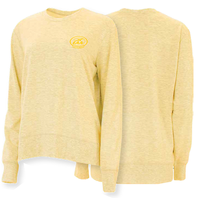 EAA Lifetime Member Ladies’ Crewneck Sweatshirt