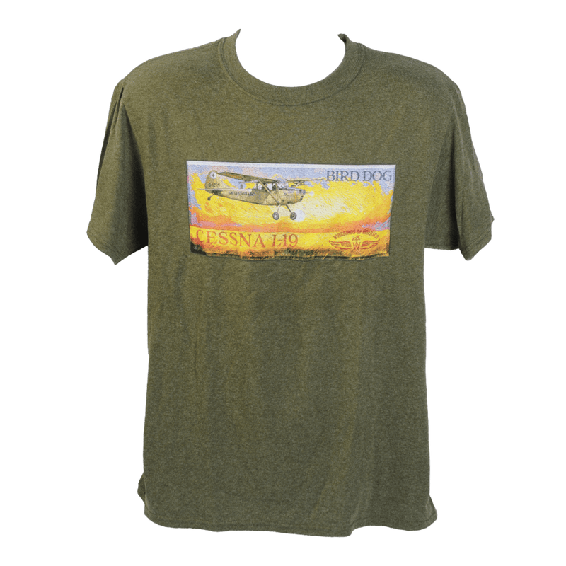 Tshirt L-19 Bird Dog Sunset-WB