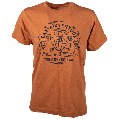 EAA AirVenture Oshkosh Hot Air Balloon T-Shirt