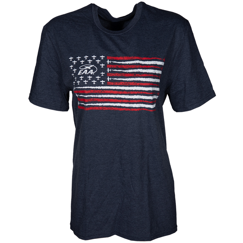 EAA American Flag & Planes T-Shirt