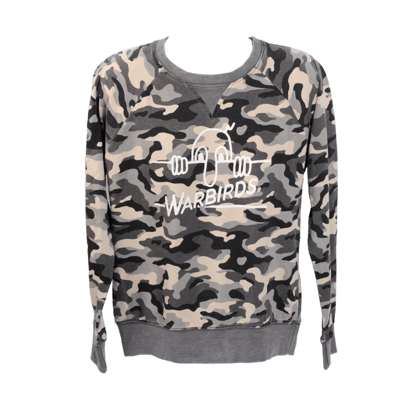 Sweatshirt Camo Kilroy Ladies Crew-WB