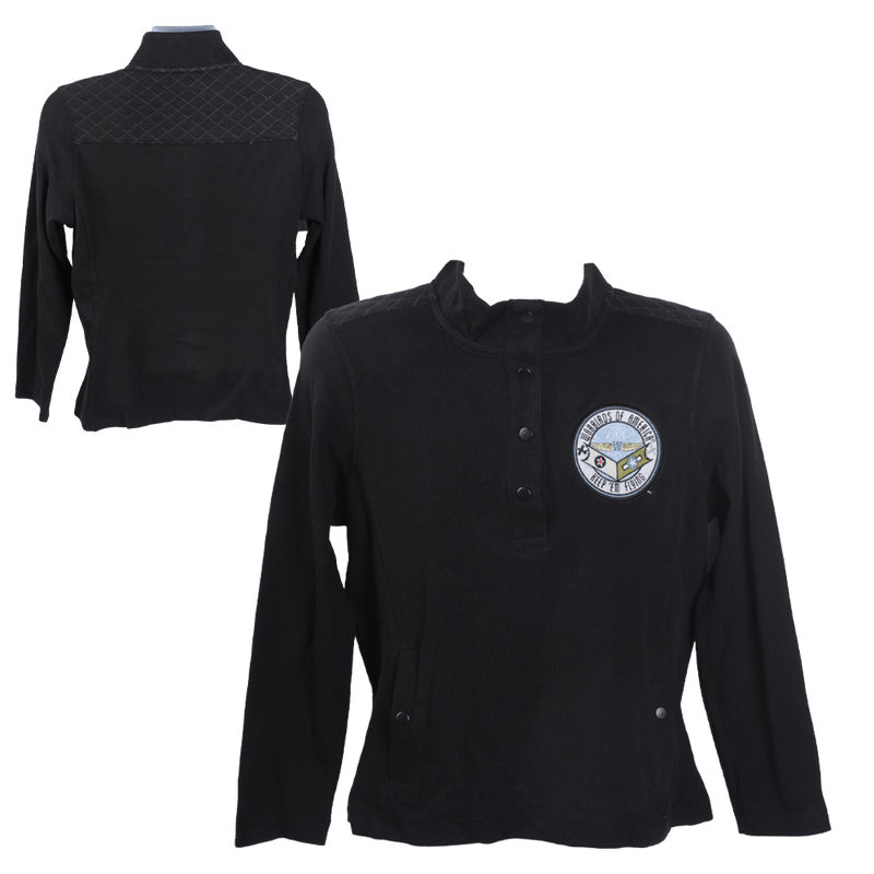 Sweatshirt Ladies Valley Snap Placket-WB