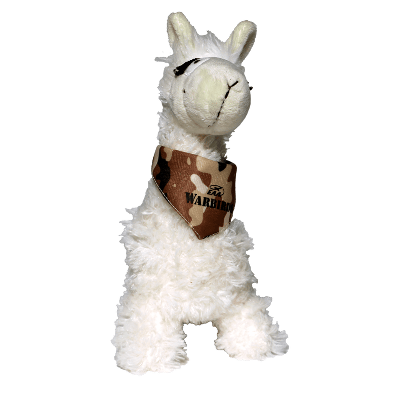 Stuffed Tina Llama Camo Bandana - WB