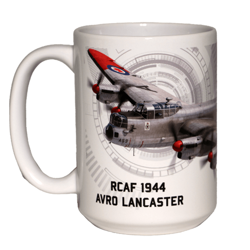 Mug RCAF Centennial Avro Lancaster Ceramic-WB