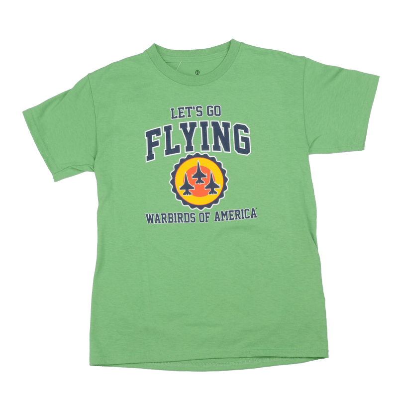 Tshirt Lets Go Flying-WB