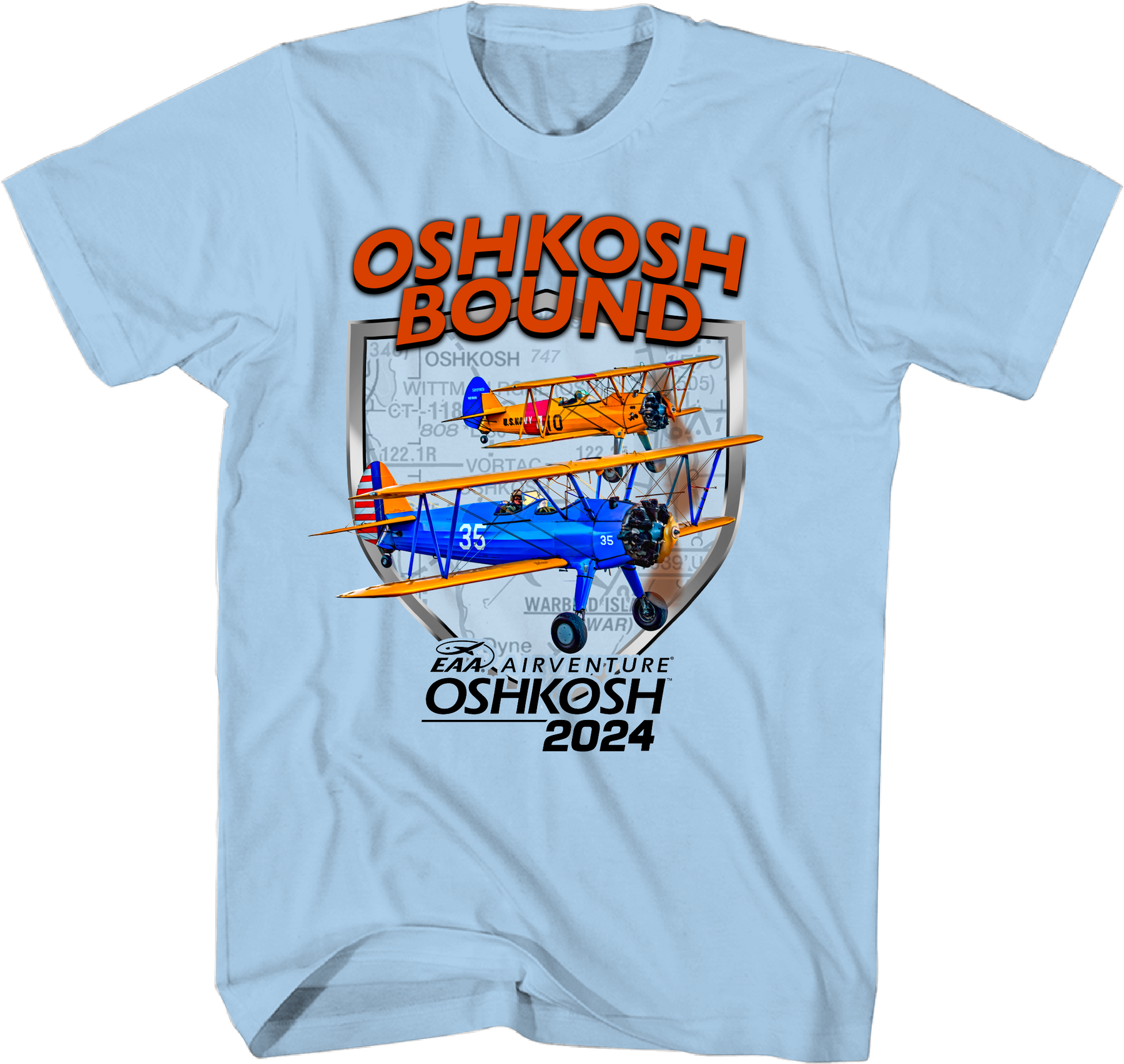 EAA AirVenture 2025 Oshkosh Bound TShirt Shop EAA Merchandise