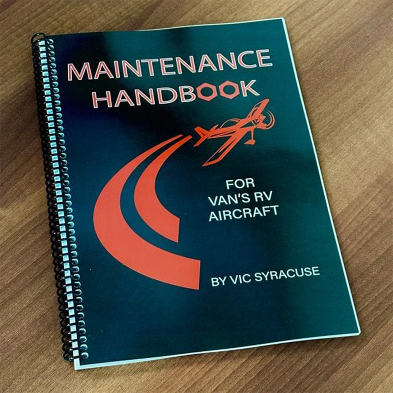 Maintenance Handbook for Van's RV Aircraft by Vic Syracuse – Shop