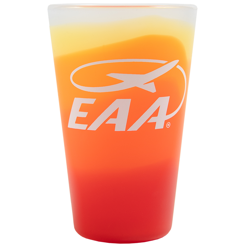 EAA Silipint Silicone Marigold Pint Glass, 16oz