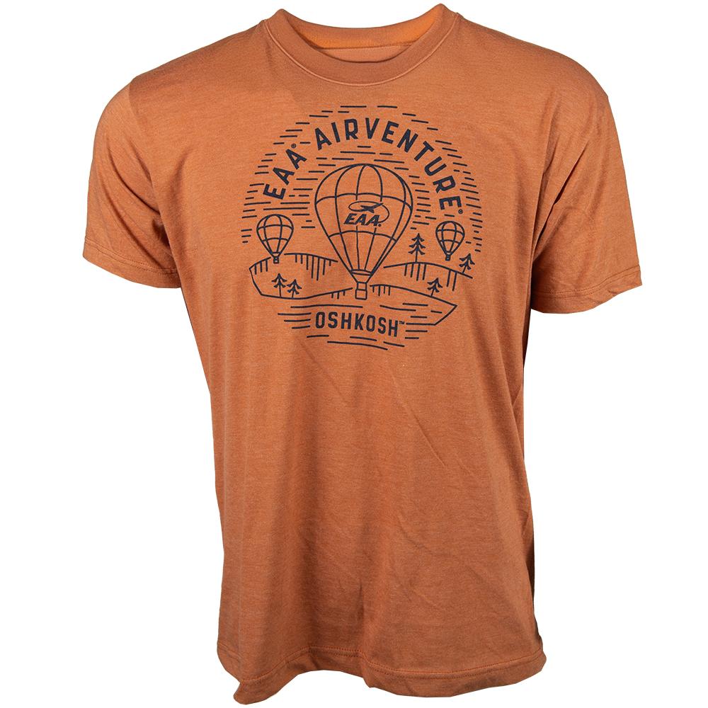 EAA AirVenture Oshkosh Hot Air Balloon TShirt Shop EAA Merchandise