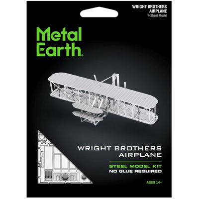 Model Metal Wright Brothers Airplane