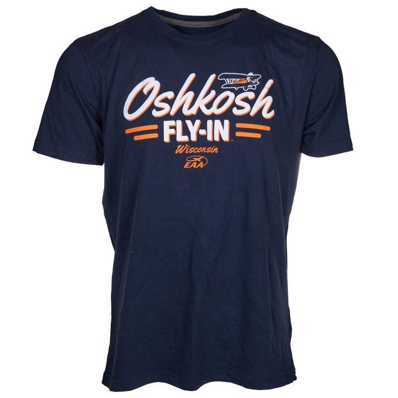EAA Oshkosh Fly-In Diner Art T-Shirt