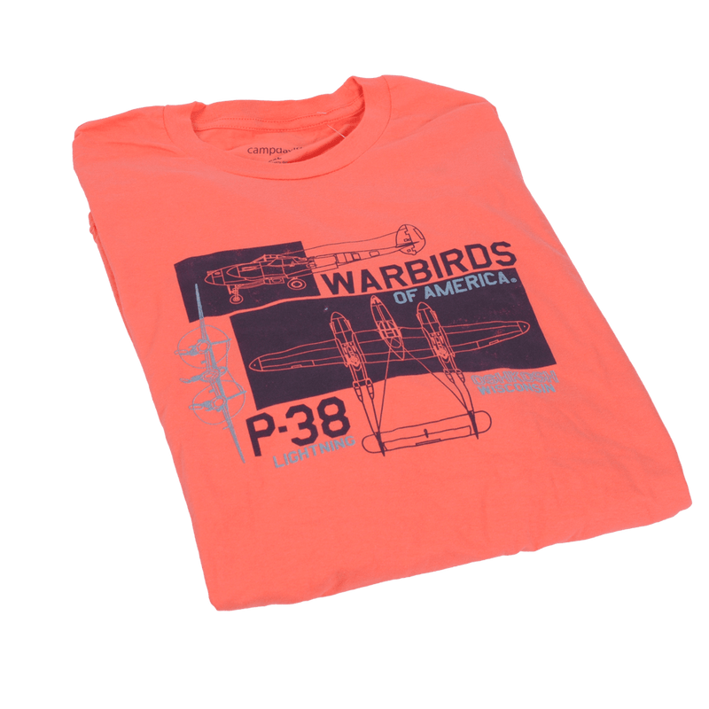 Tshirt P-38 Blueprint-WB