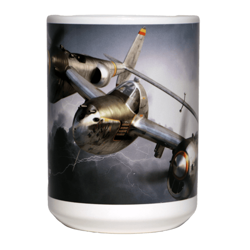 P-38 Lightning Ceramic Mug