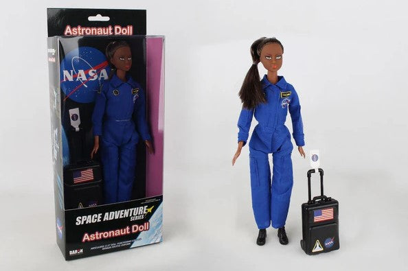 Space Adventure Astronaut Doll – African American Blue Flight Suit