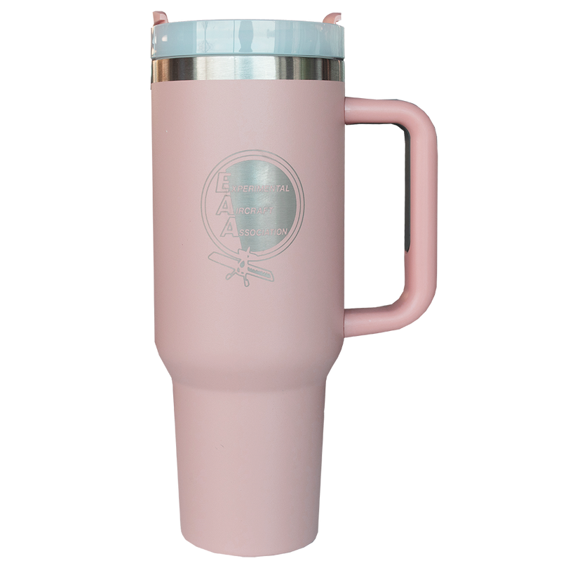 EAA Heritage Travel Tumbler in Pink, 40 oz