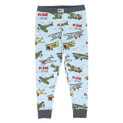 “Plane Tired” Youth Pajama Set