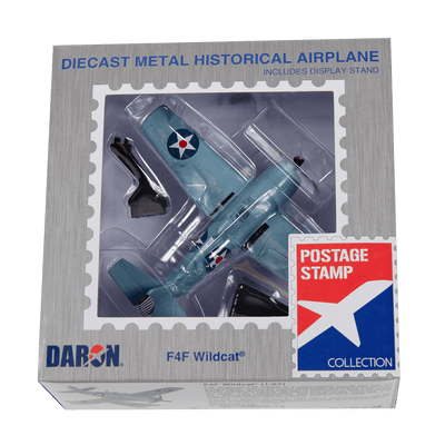 Postage Stamp F4F Wildcat 1/87 Model
