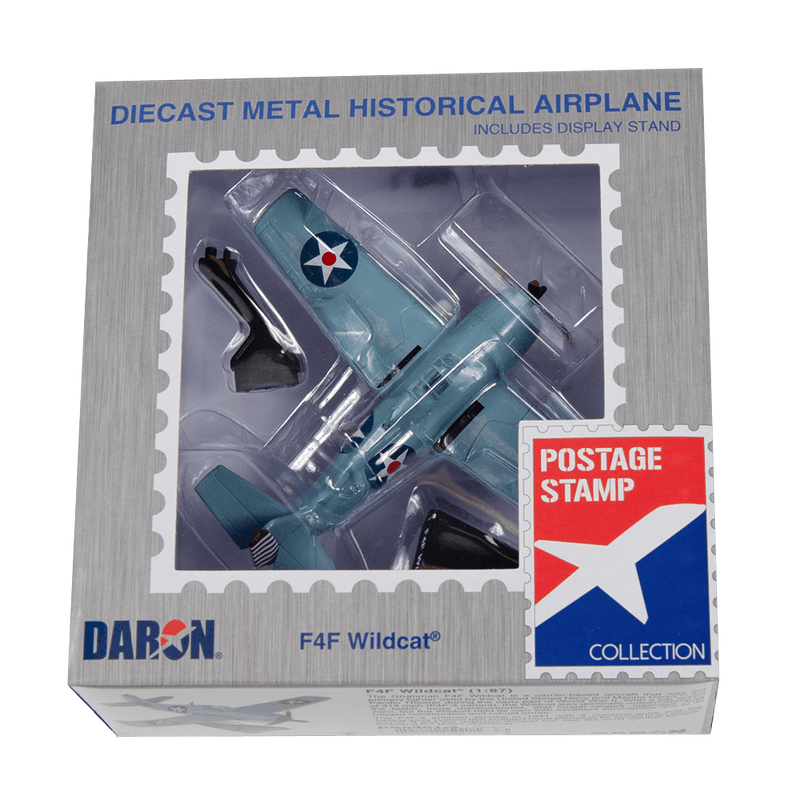 Postage Stamp F4F Wildcat 1/87 Model