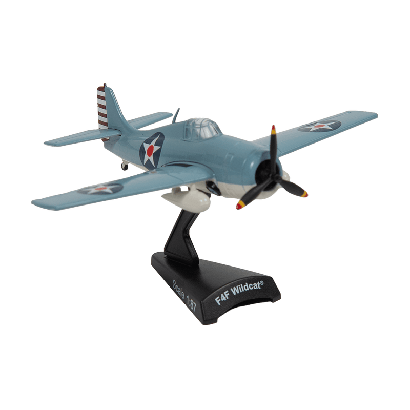 Postage Stamp F4F Wildcat 1/87 Model