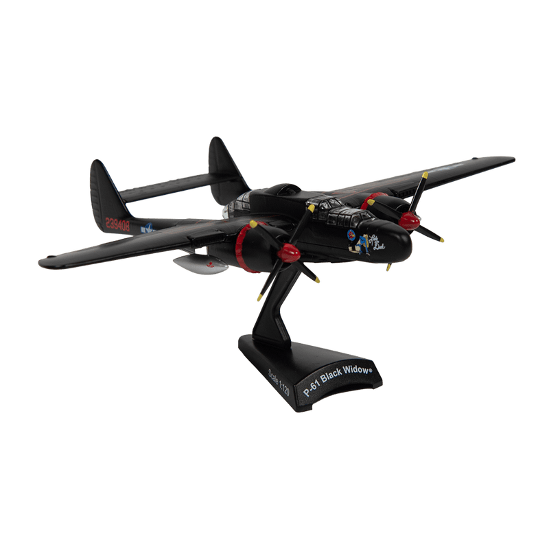 Model Postage Stamp P-61 Black Widow Lady 1/120 Scale