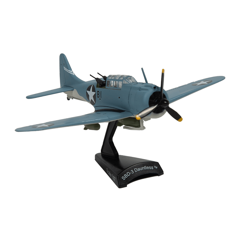 Model Postage Stamp USN SBD-3 1/87 Scale-WB