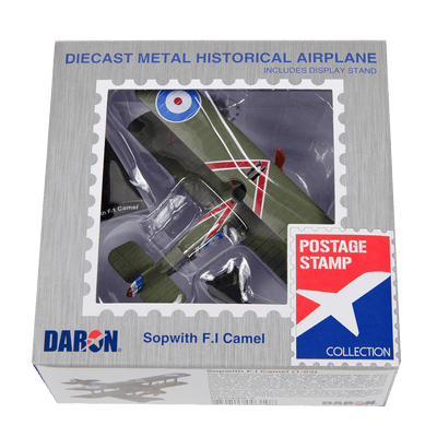 Postage Stamp Sopwith F.1 Camel 1/63 Model