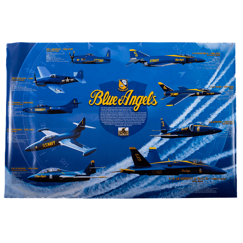 Poster Blue Angels - WB