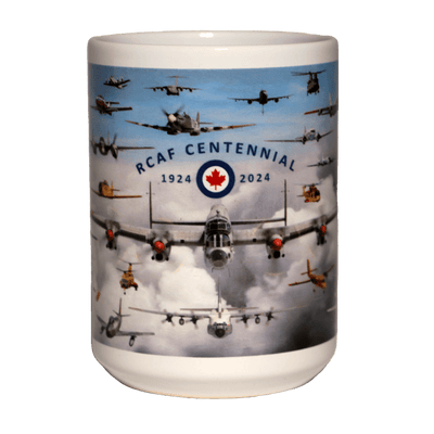 Mug RCAF 100 Legacy Collage Ceramic-WB