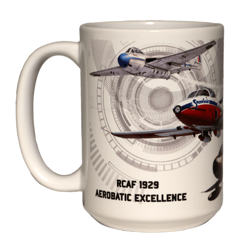 Mug RCAF 100 Legacy Formation Ceramic-WB